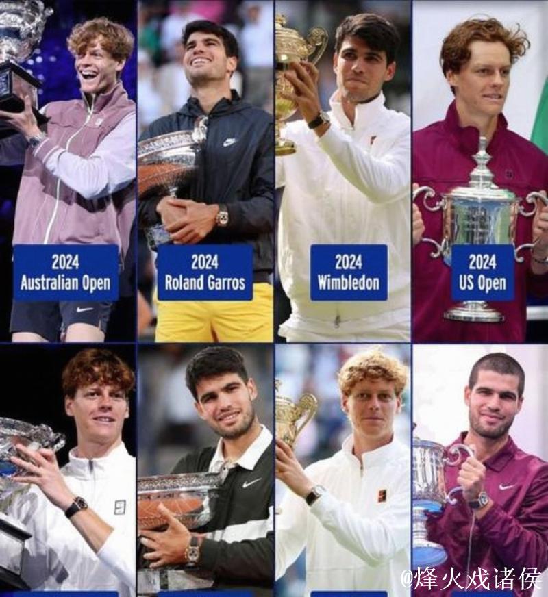 辛纳完胜德约科维奇，与阿尔卡拉斯会师沙特六王大满贯决赛