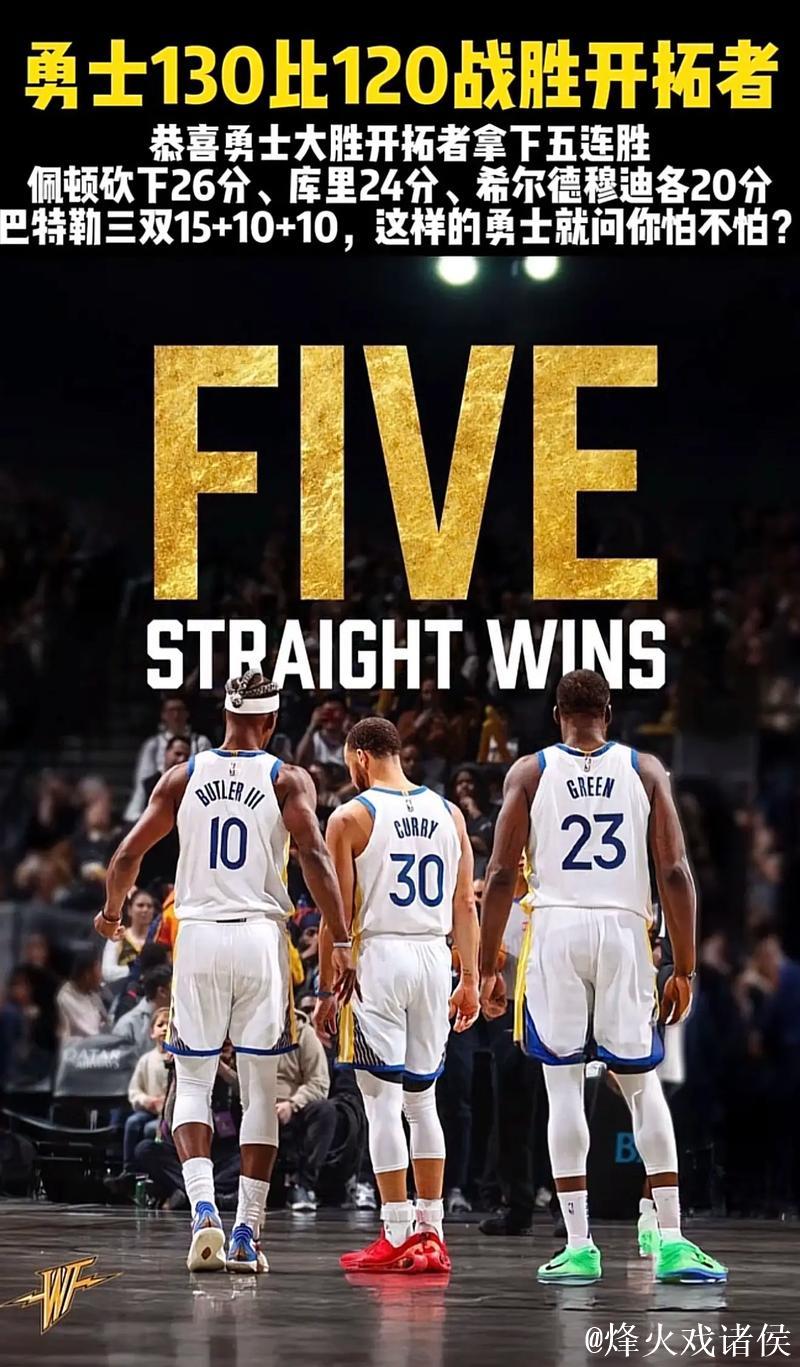 勇士大胜22分终结开拓者三连败,喜获赛季开门红 勇士大胜22分终结开拓者三连败,喜获赛季开门红