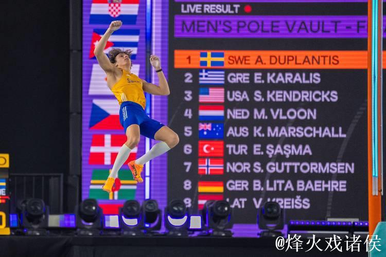 杜普兰蒂斯第13次打破撑杆跳高世界纪录 杜普兰蒂斯第13次打破撑杆跳高世界纪录